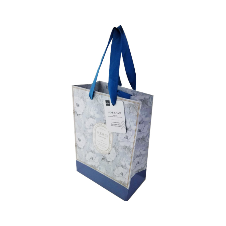Handle Bag Antique Flower 18cm x 25cm x 10cm