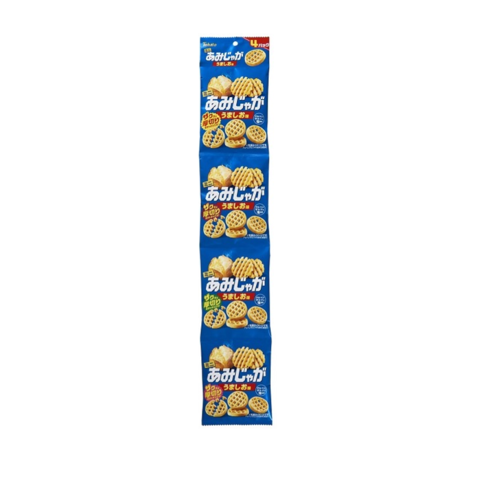 Tohato Mini Ami Jaga 4-Pack Delicious Salt Flavor 44g