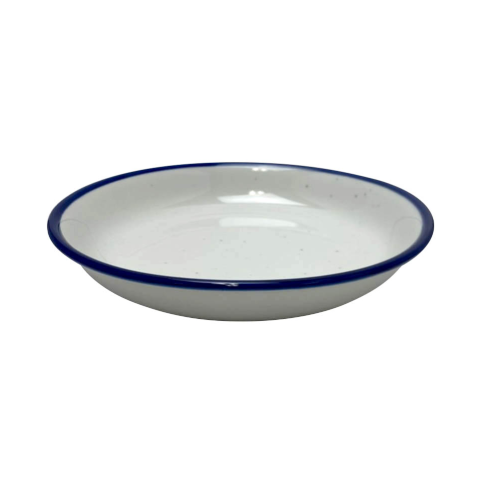 Rimline Pasta Plate Blue 22cm