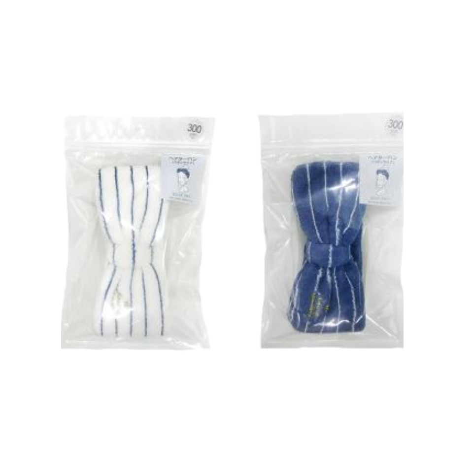 Hair Turban Ribbon Type Striped