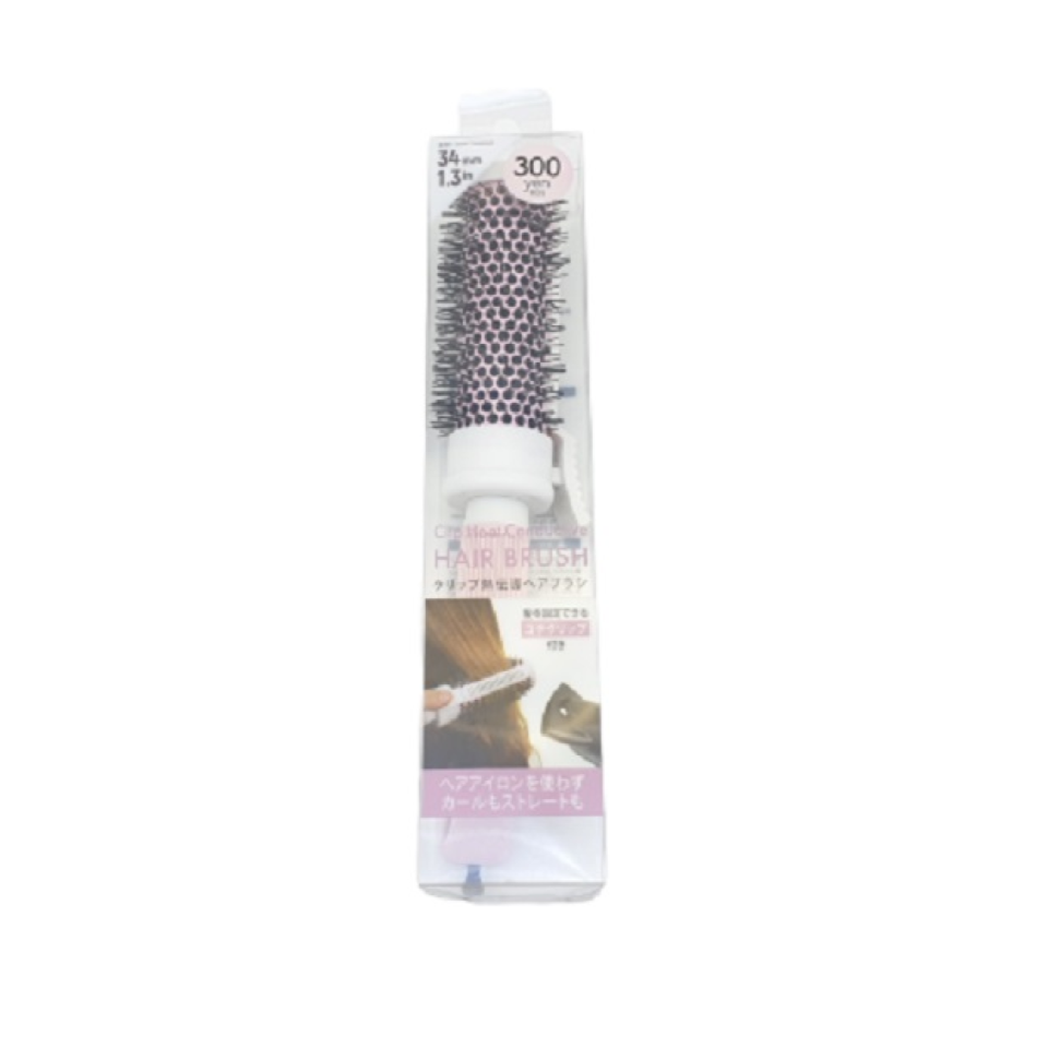 Clip Heat Conductive Hair Brush 34mm