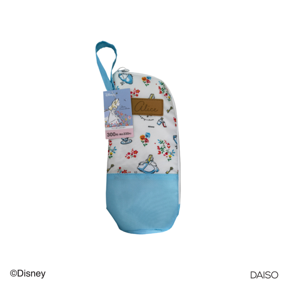 Plastic Bottle Holder Blue Alice in Wonderland