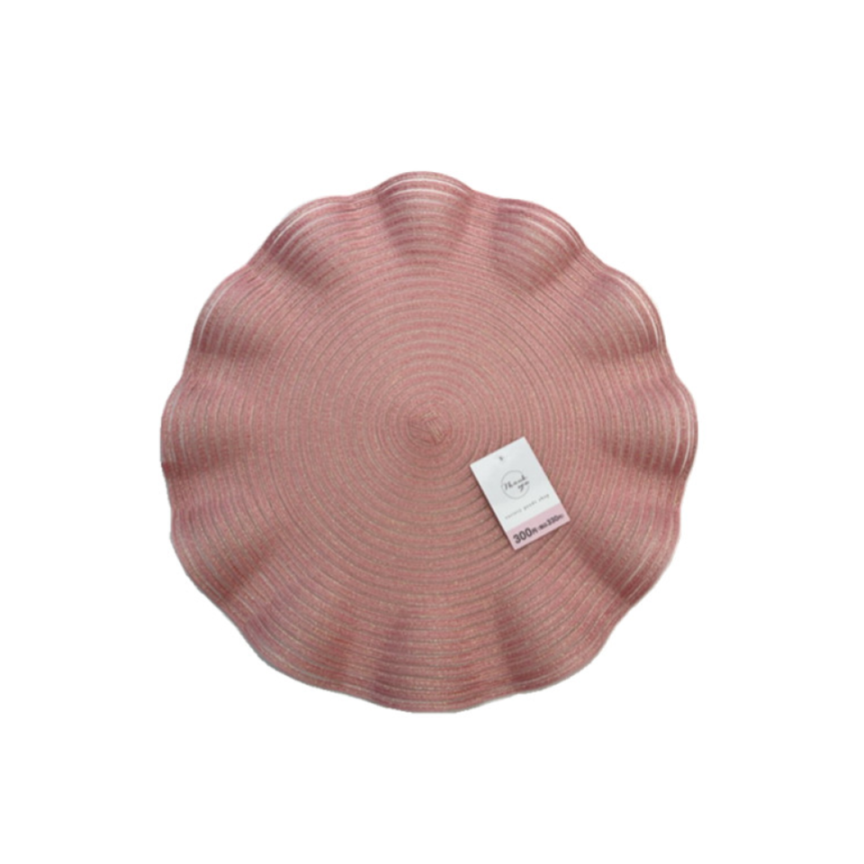 Frill Placemat Pink