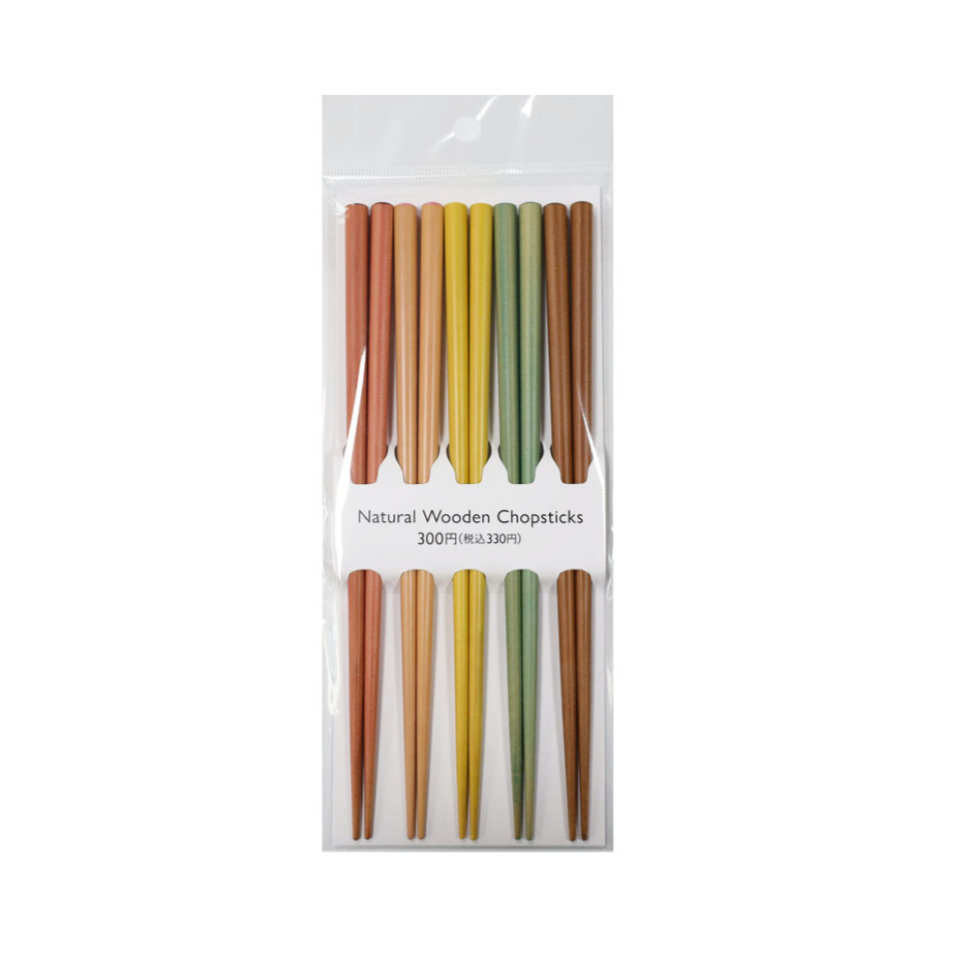 Natural Wooden Chopstick Colors