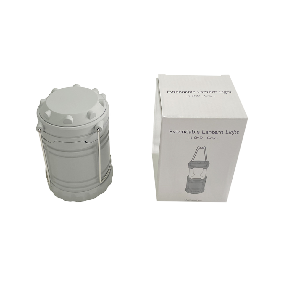 Extendable Lantern Light 6SMD Gray