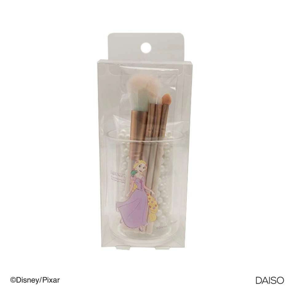 Face Brush Set Rapunzel Pink