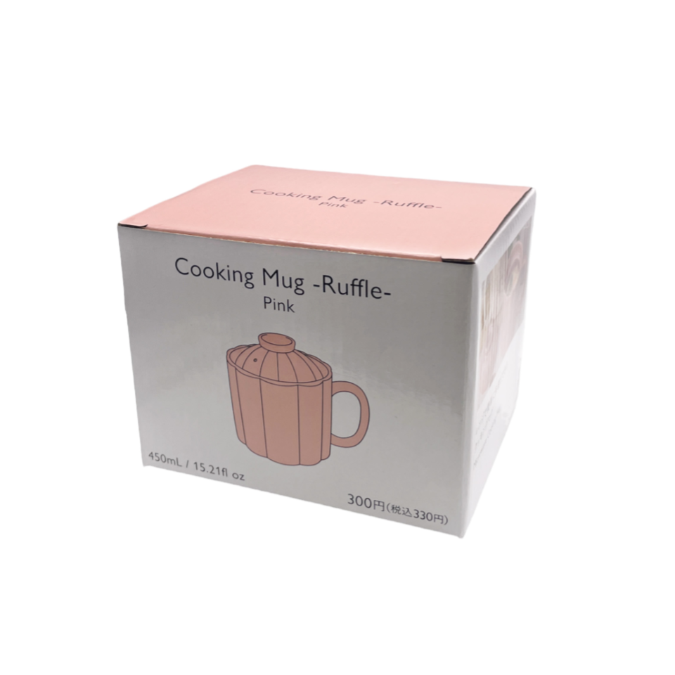 Cooking Mug Ruffle Pink 450ml