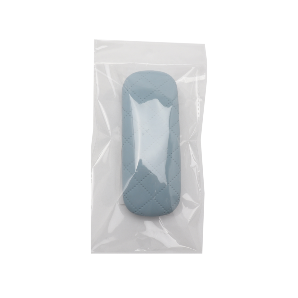 Glasses Case Quilted Blue