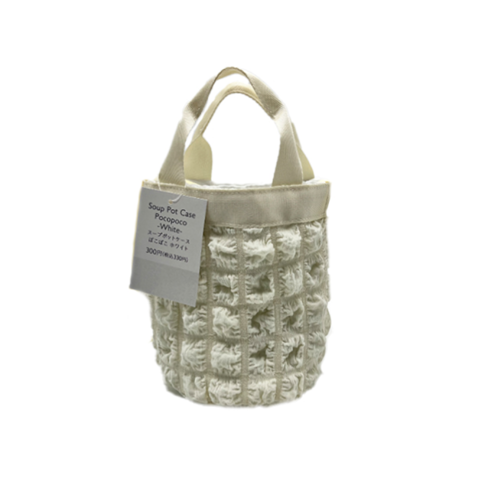 Soup Pot Case Pocopoco White