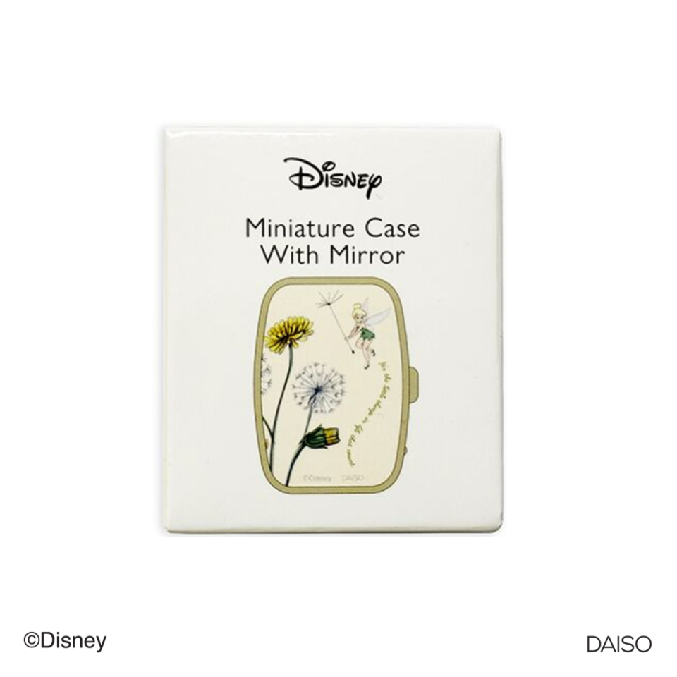 Miniature Case with Mirror Square Tinkerbell B