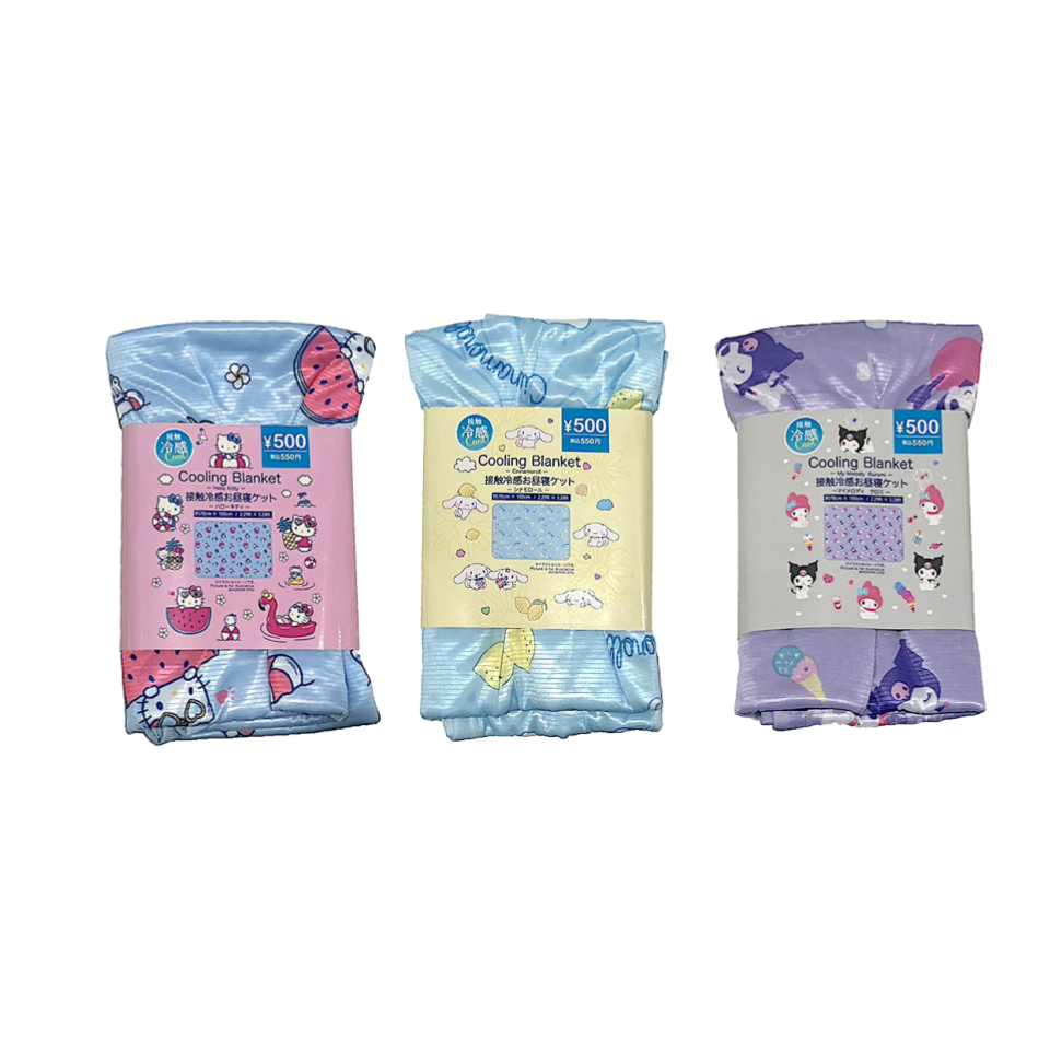 Cooling Blanket My Melody Kuromi Cinnamoroll Hello Kity