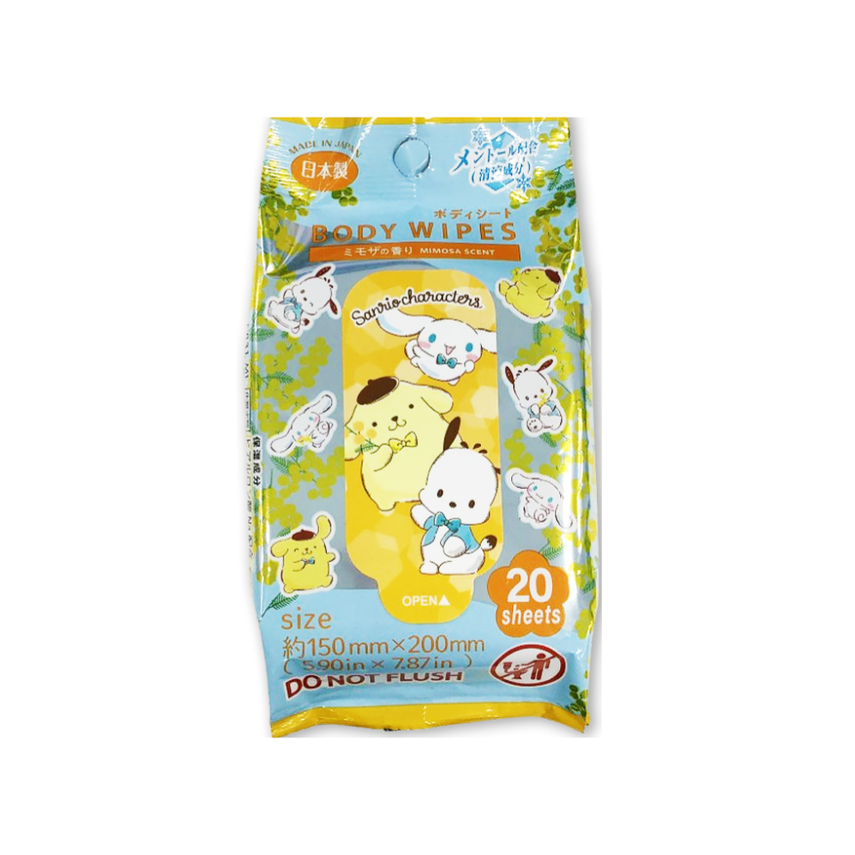 Body Wipes Mix Mimosa Scent Garden