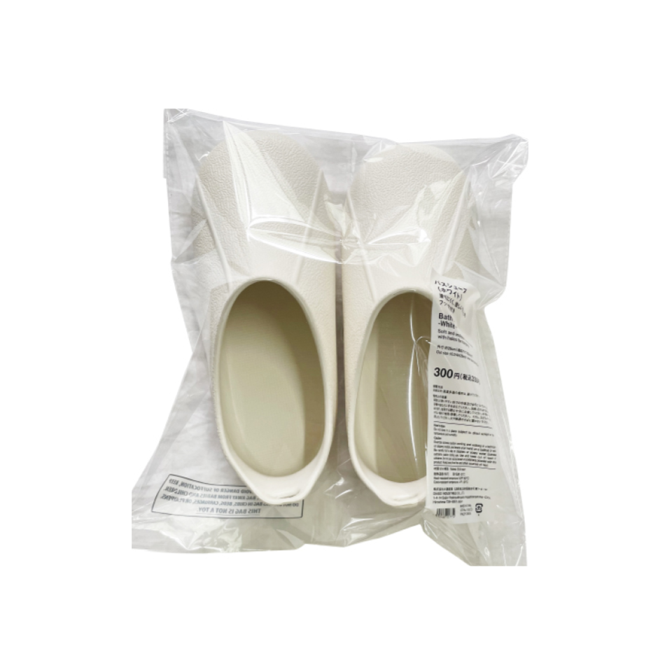Bath Shoes White