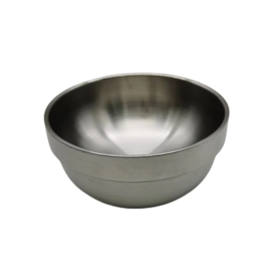 Double Stainless Steel Soup Bowl 12cm