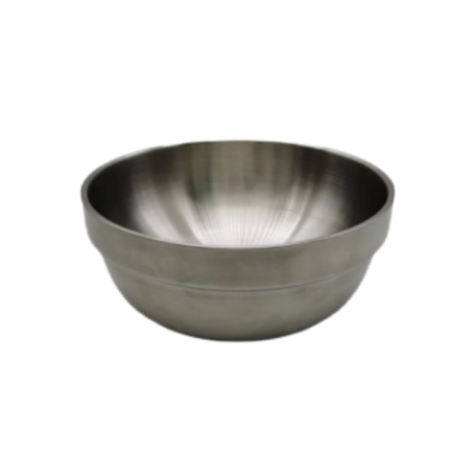 Double Stainless Steel Soup Bowl 15cm