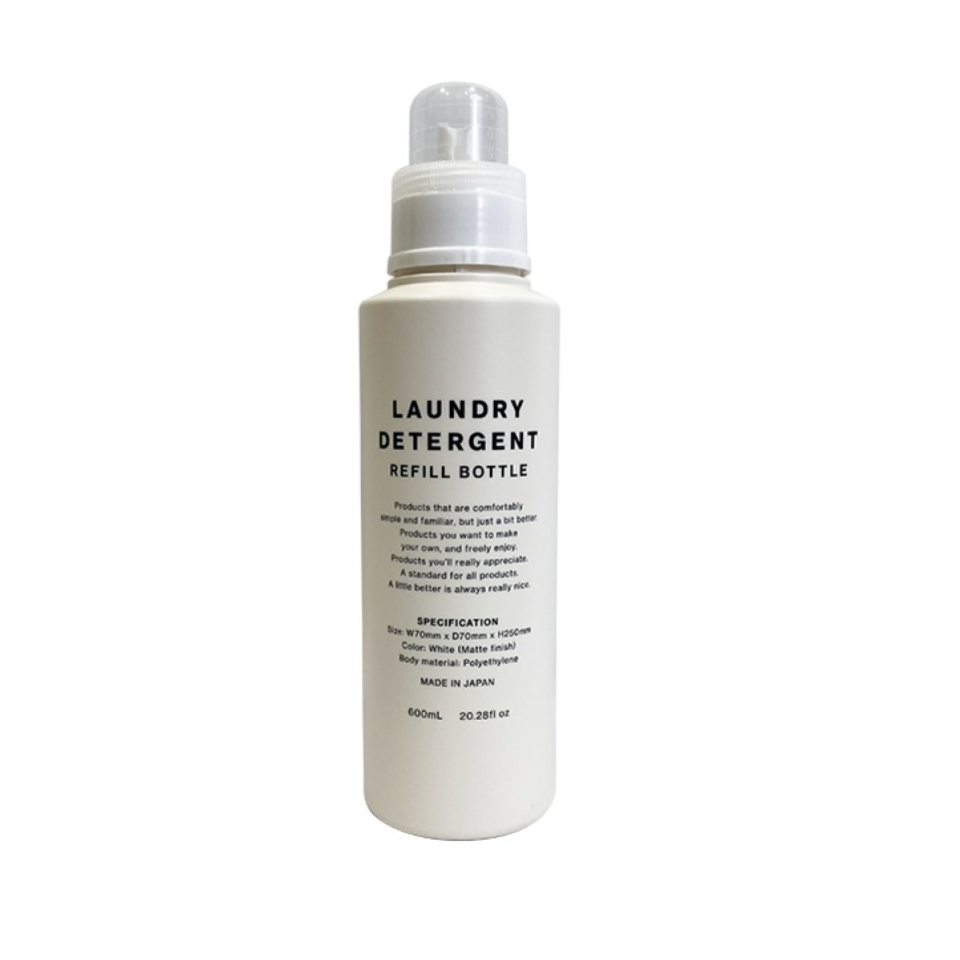 Refillable Bottle Laundry Detergen 600ml