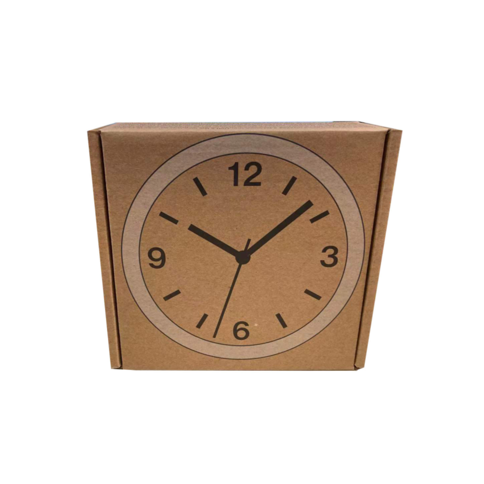 Alarm Desktop Clock White 9.5cm
