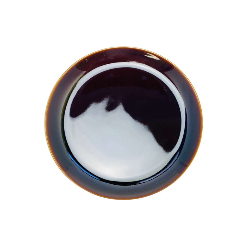 Flat Plate Brown 21cm