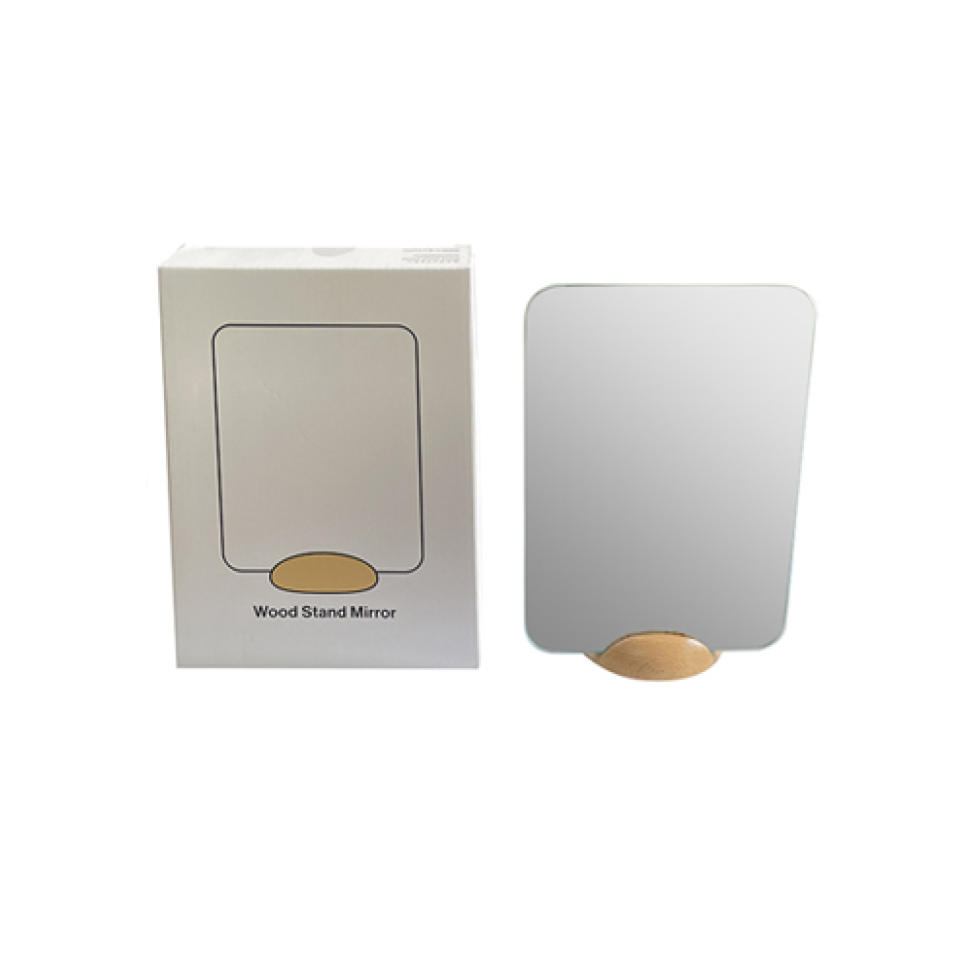 Wood Standing Mirror