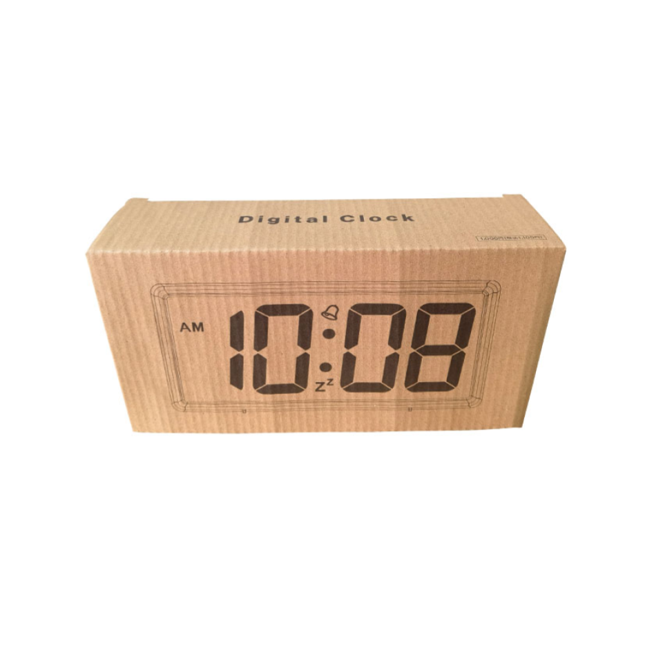 Digital Clock White