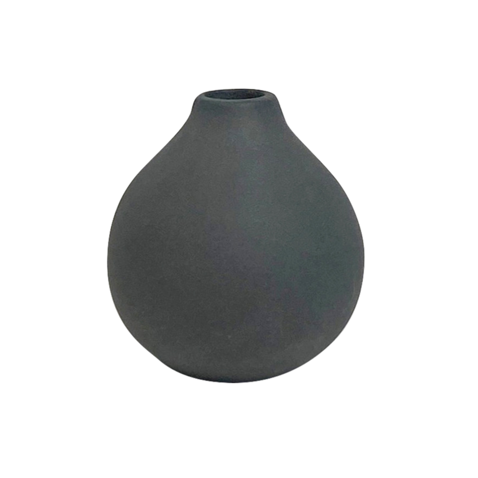 Mini Vase Round Dark Blue