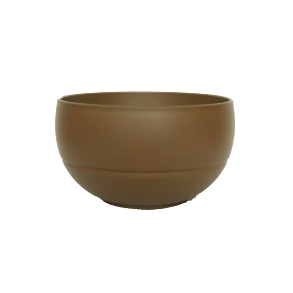 Aizunuri Lacquerware Bowl Large Brown