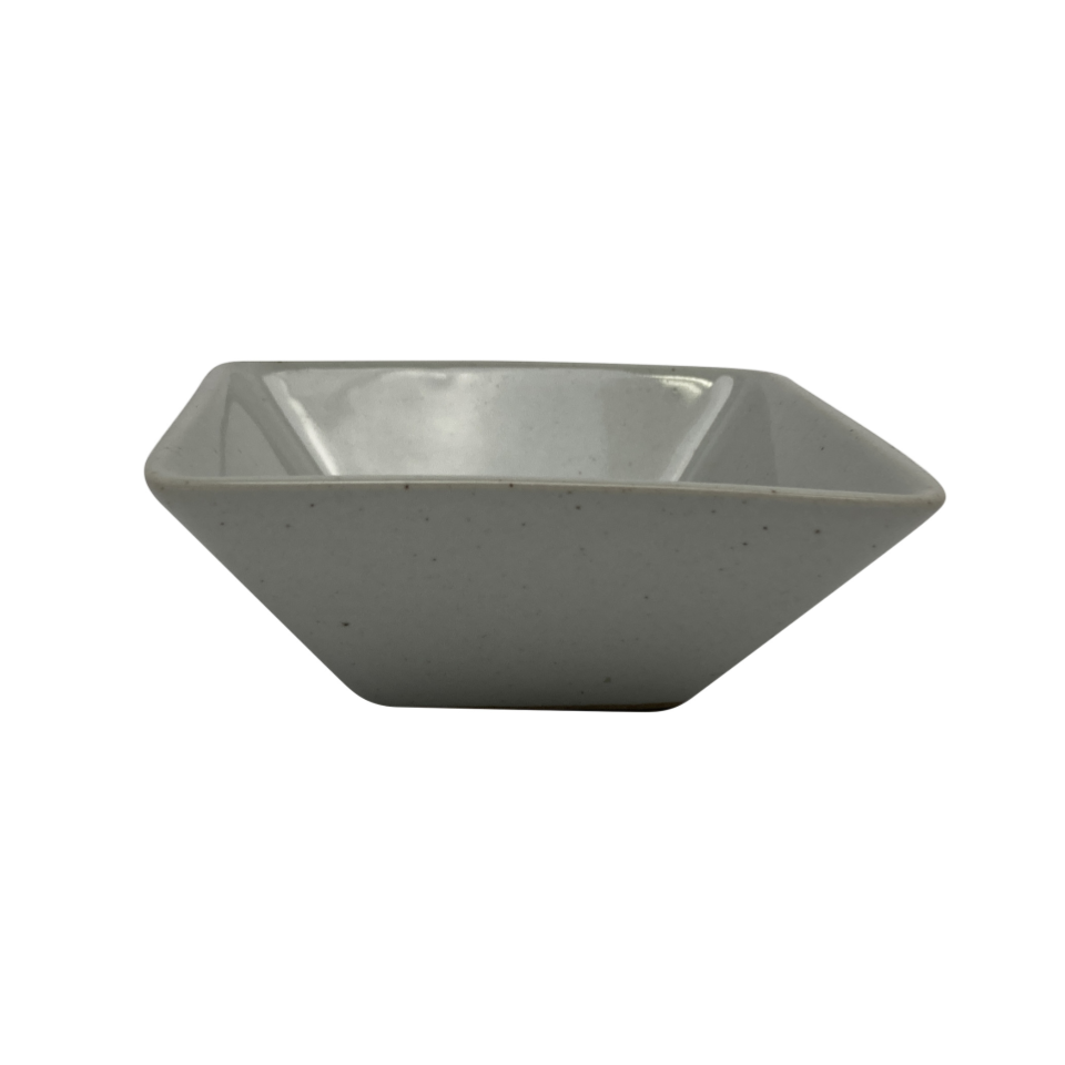Kakomi Square Bowl S White