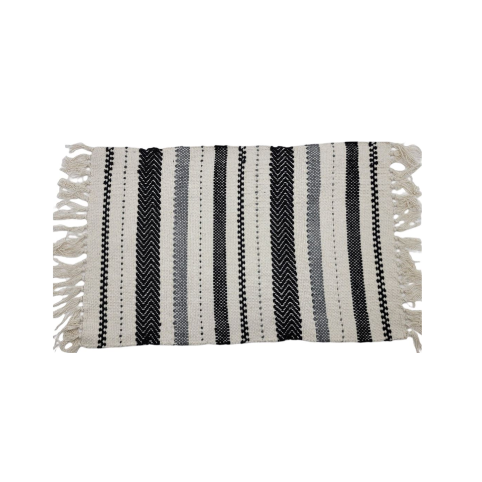 Stripe Rug Gray