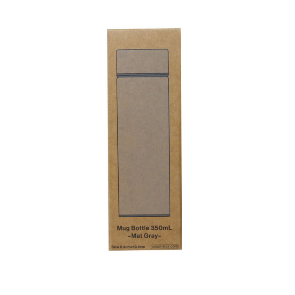 Mug Bottle Matte Gray 350ml