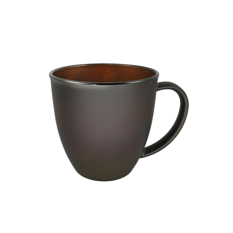 Aizunuri Mug Gradation Reddish Brown