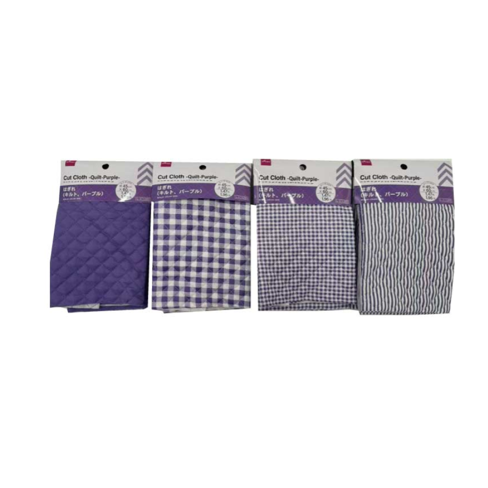 Cut Cloth Quilt Purple