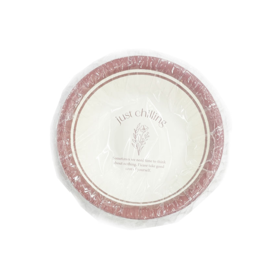 Paper Bowl FSC Certified Paper Natural 8pcs 15.5cm