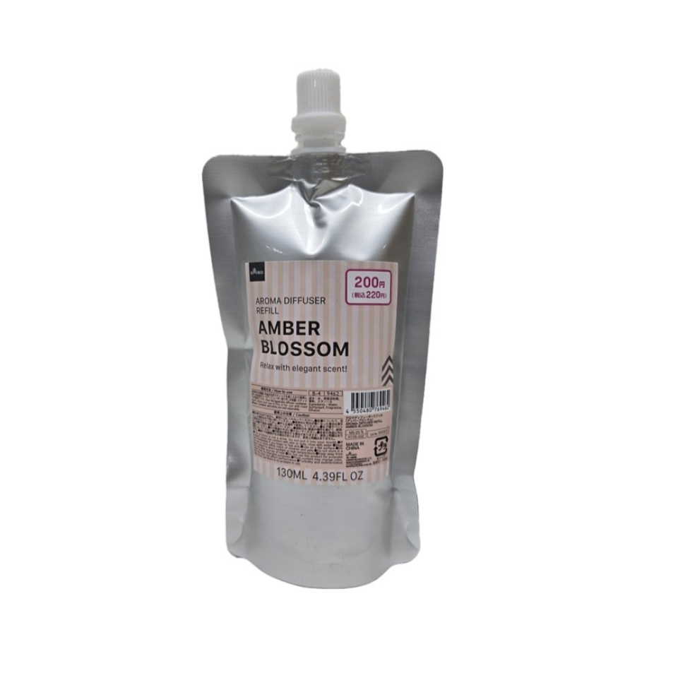 Aroma Diffuser Refill Amber Blossom 130ml