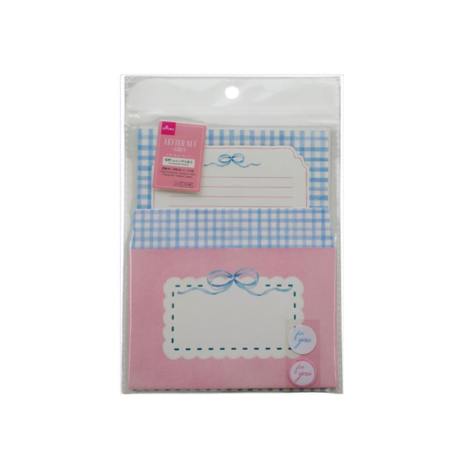 Letter Set Foil Stamping Embossing Girly