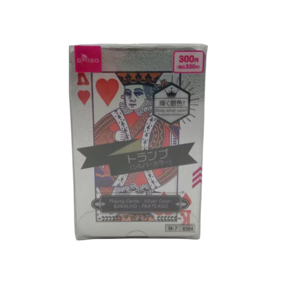 Playing Cards Silver