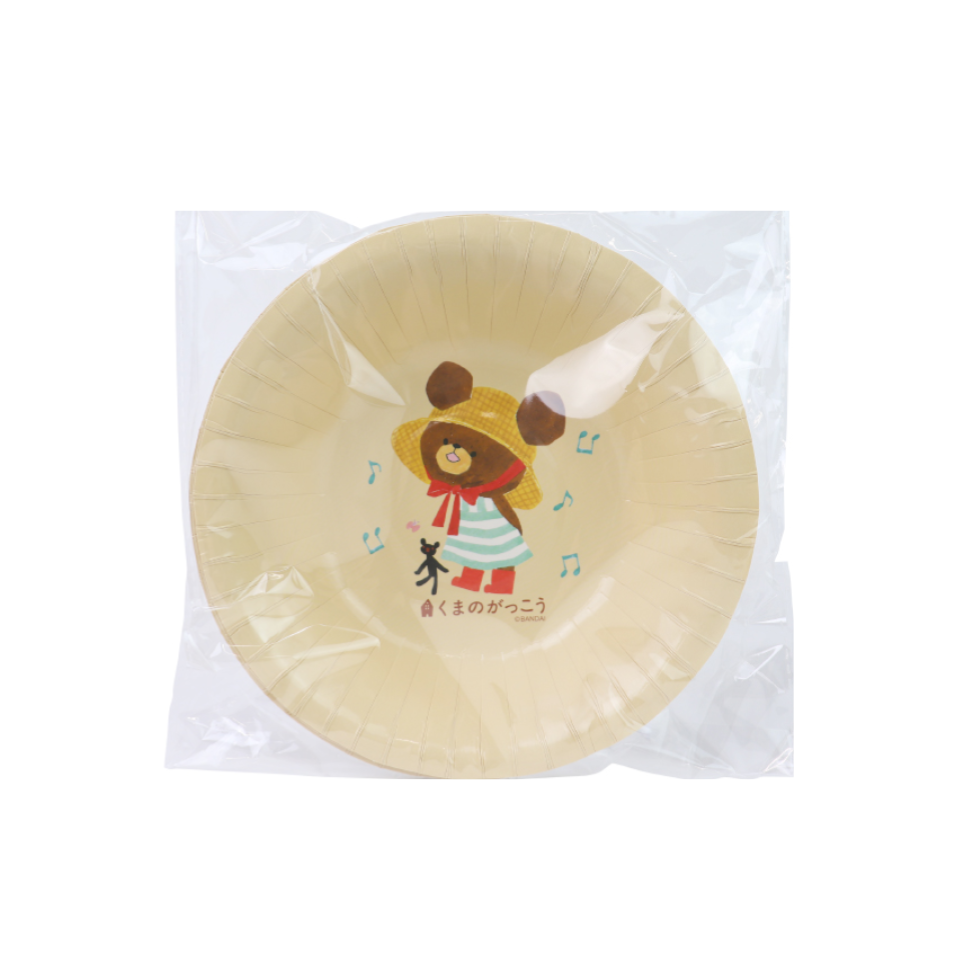 The Bears' School Paper Bowl Picnic Pattern 7pcs