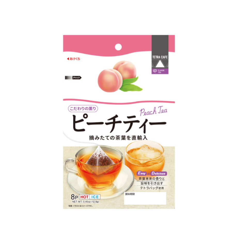 Kunitaro Peach Black Tea Bag