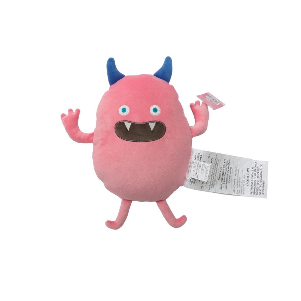 Hug Pillow Monster Pink