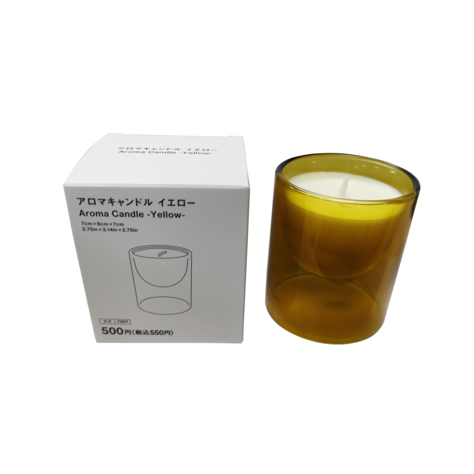 Aroma Candle Yellow