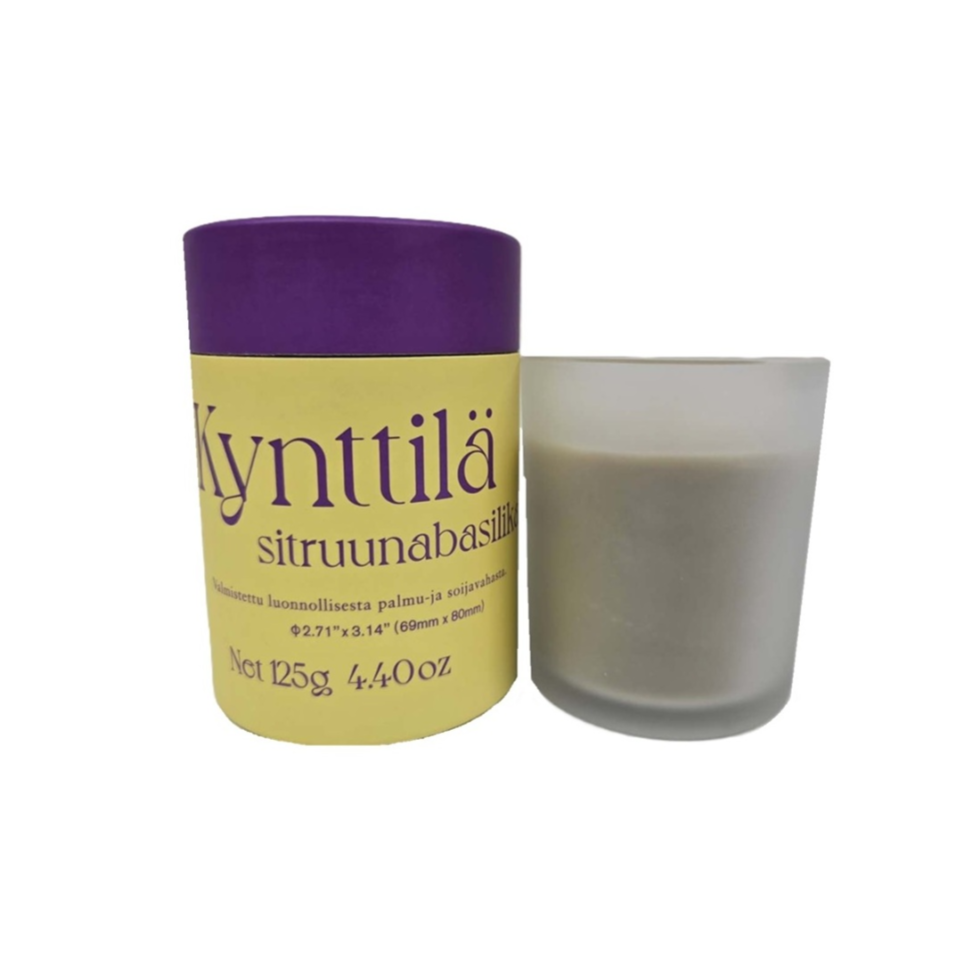 Candle Lemon Basil 125g