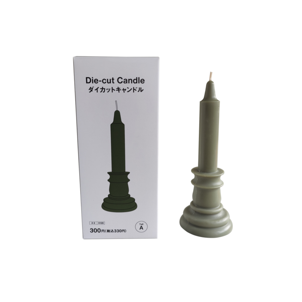 Die Cut Candle Tall A