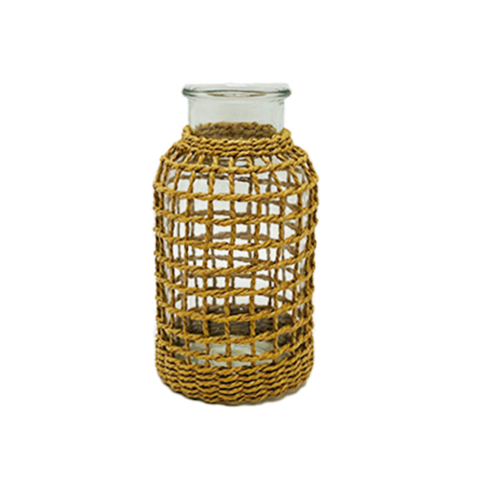 Interior Flower Vase Paper Knit 9cm x 16cm