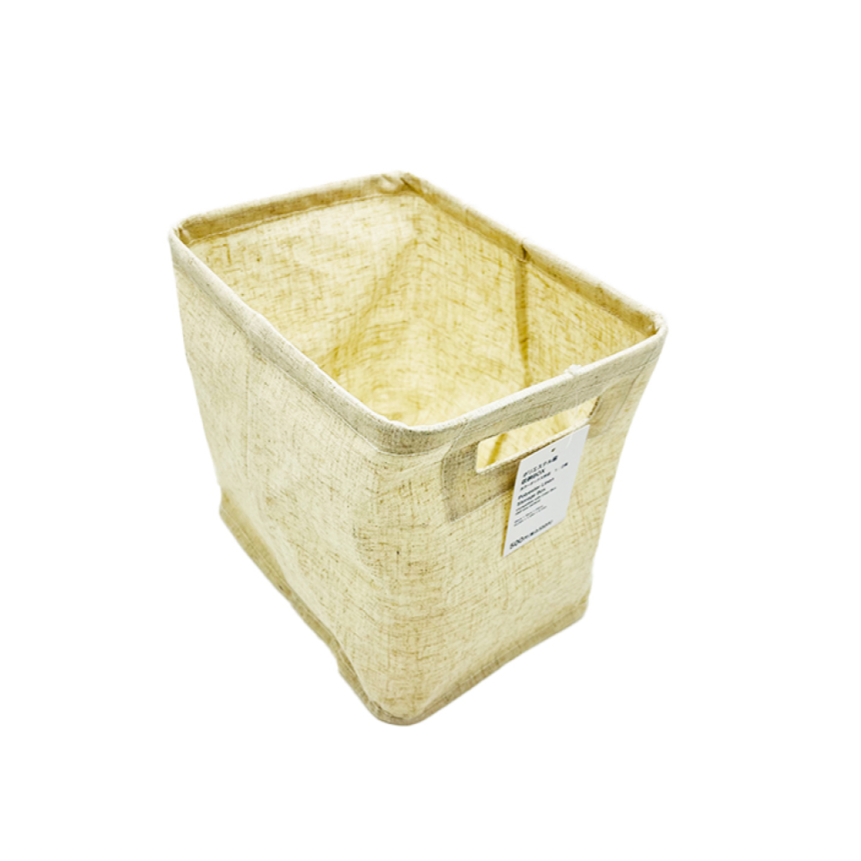 Polyester Linen Storage Box