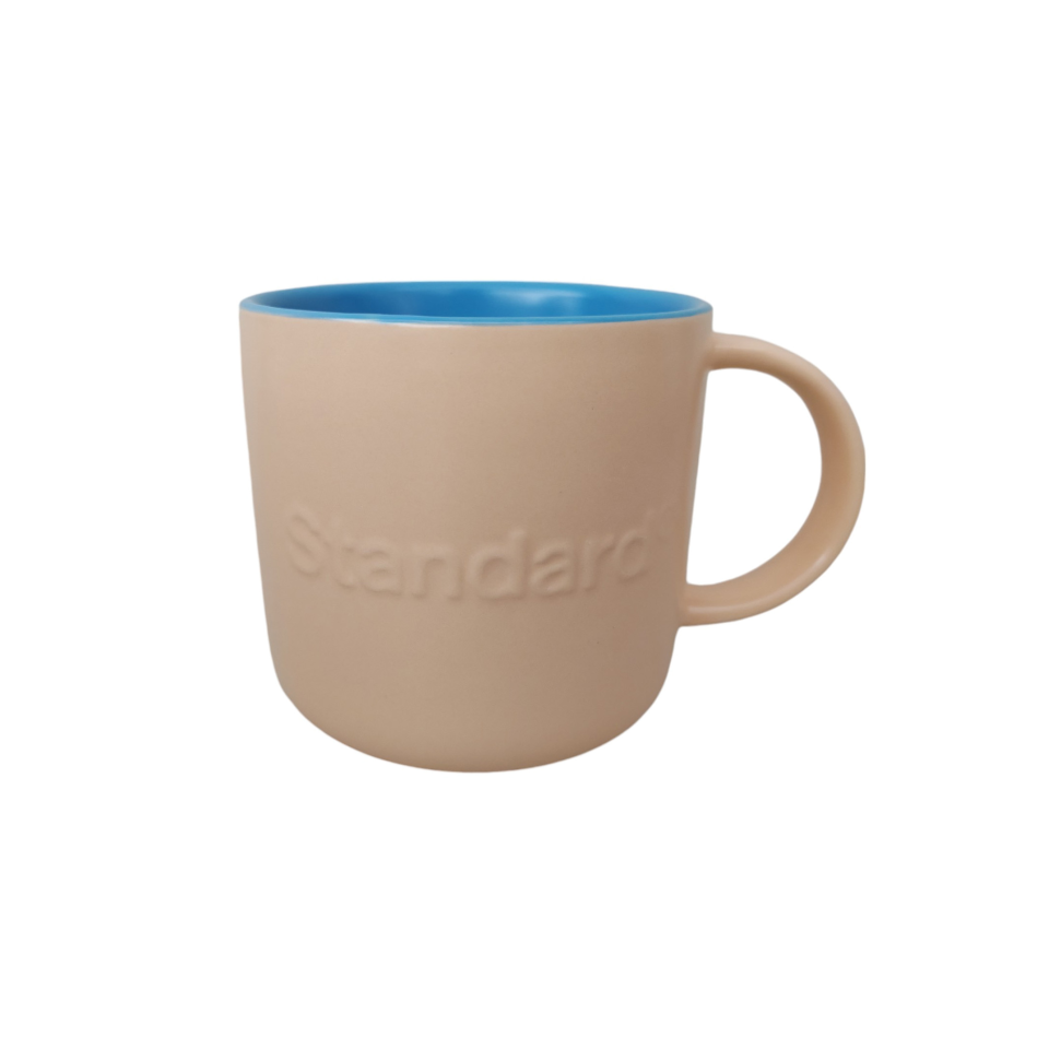 Mug Short Logo Beige 350ml