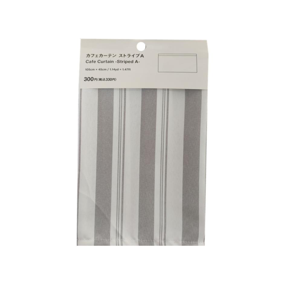 Cafe Curtain Striped A