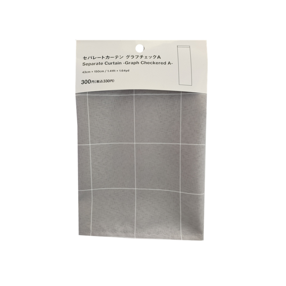 Separate Curtain Graph Checkered A