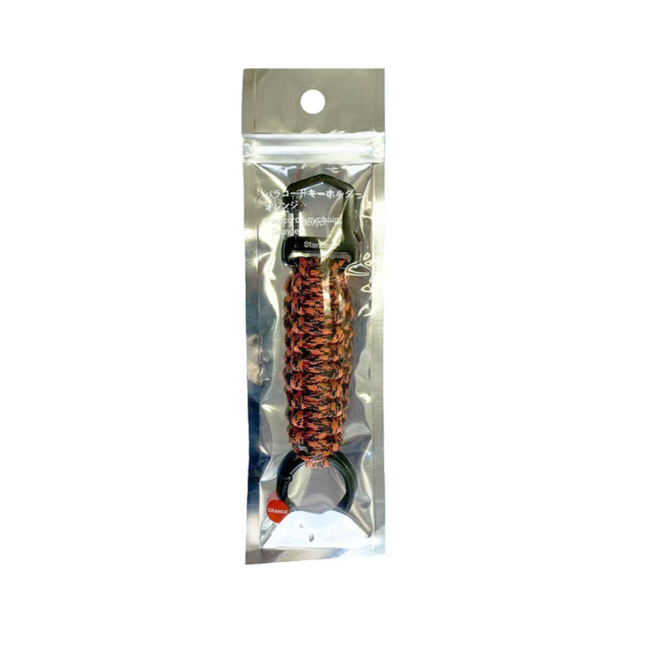 Paracord Keychain Orange