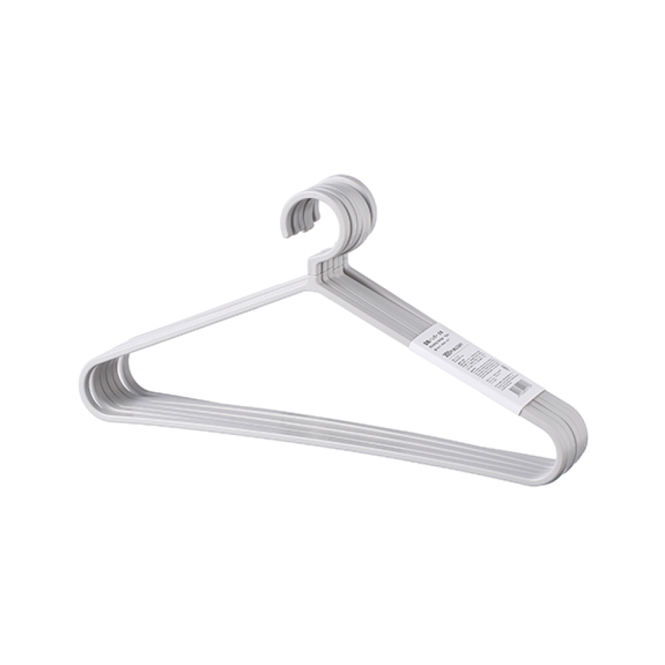 Swiveling Hanger Grey 6pcs