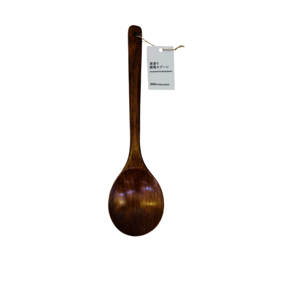Lacquered Cooking Spoon