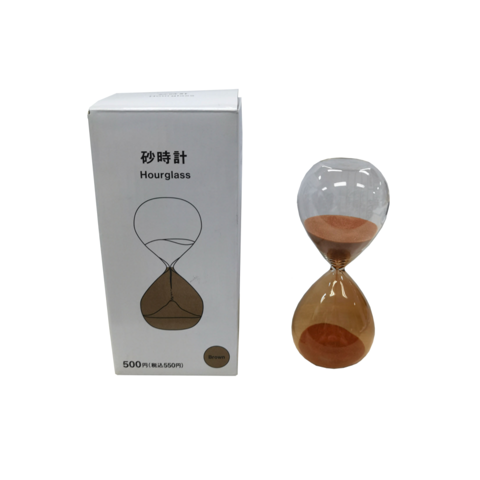 Hourglass Green 5cm x 5cm x 12.5cm